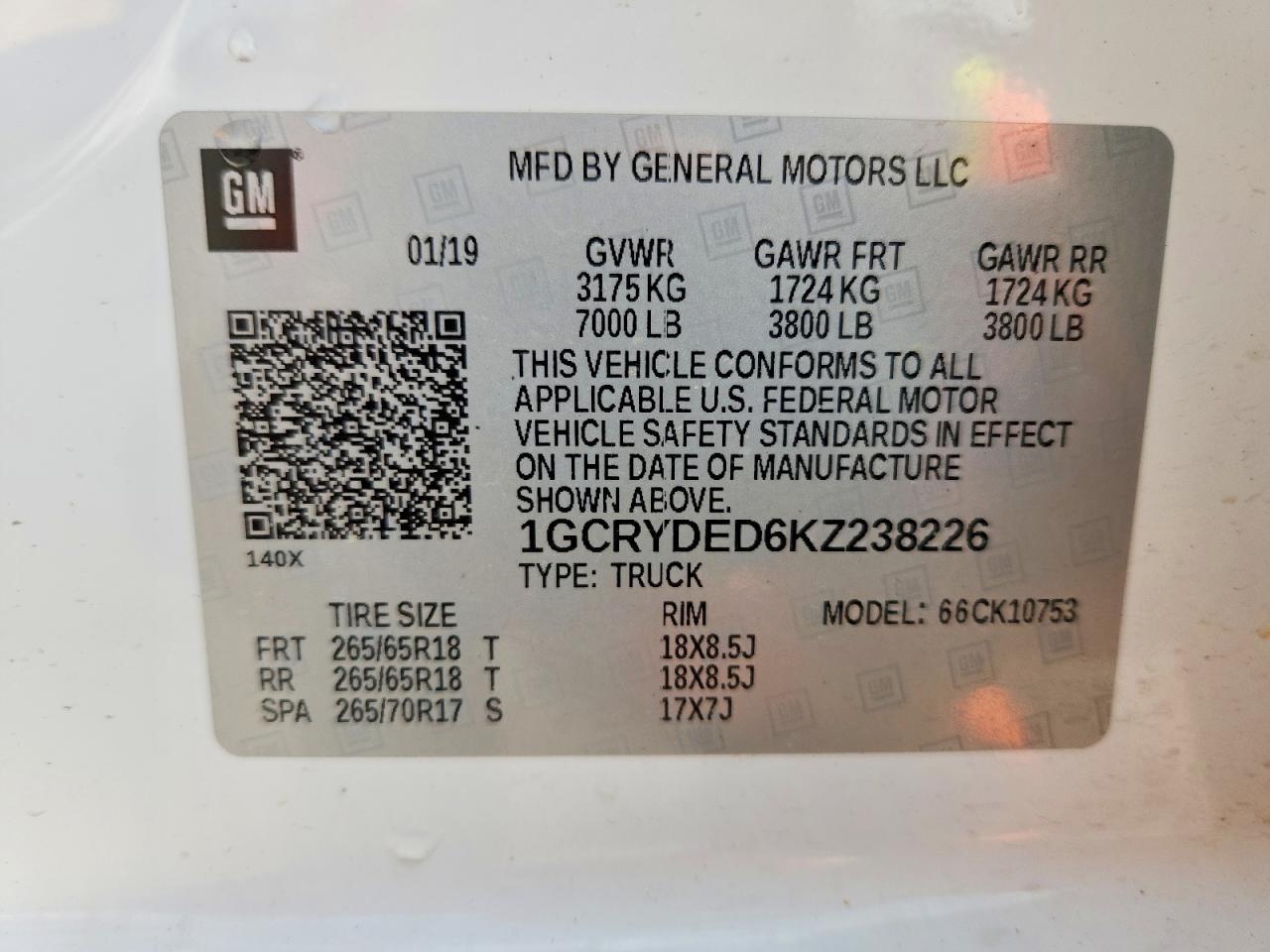 2019 Chevrolet Silverado K1500 LT