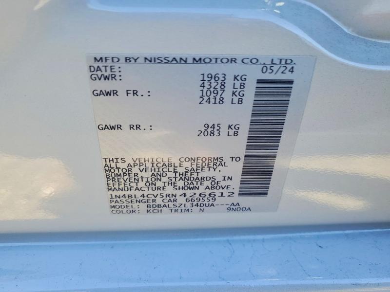 2024 Nissan Altima sr