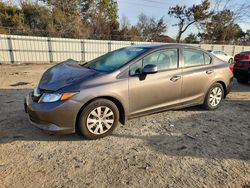 Honda salvage cars for sale: 2012 Honda Civic lx