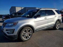 Salvage cars for sale from Copart Tulsa, OK: 2017 Ford Explorer xlt