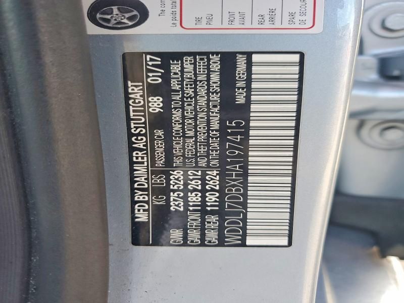 2017 Mercedes-Benz Cls 550