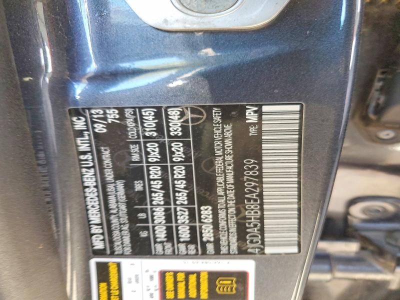 2014 Mercedes-Benz Ml 350 4matic