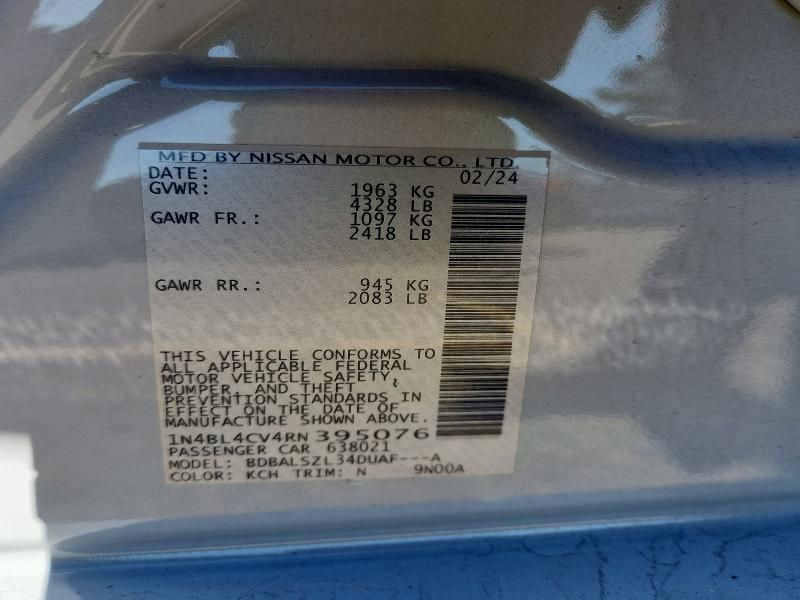 2024 Nissan Altima sr