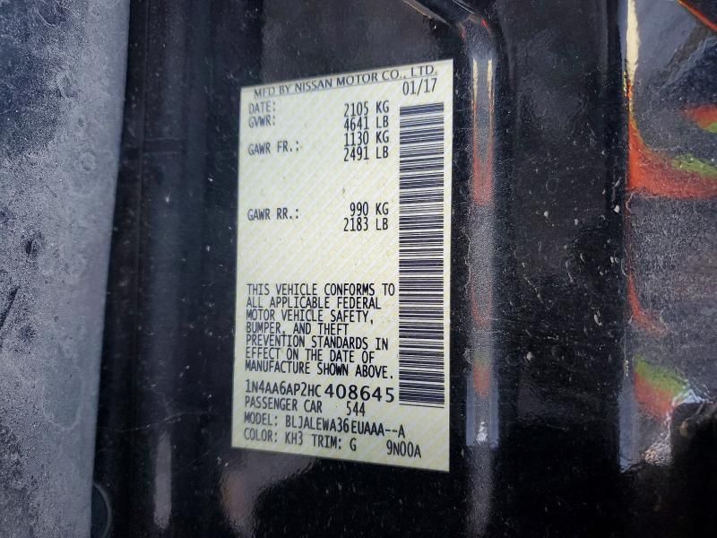 2017 Nissan Maxima 3.5s