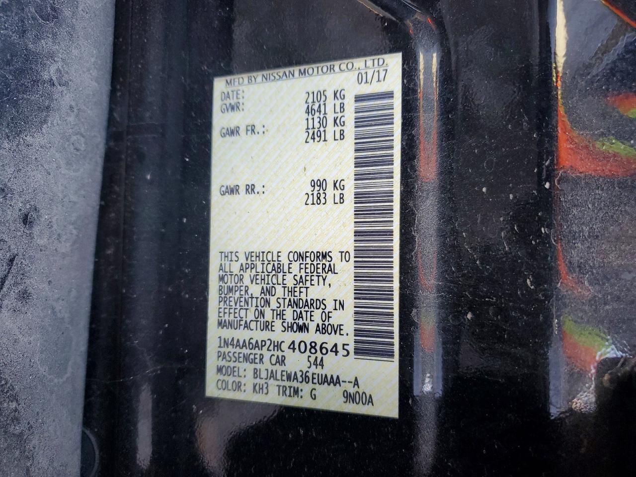 2017 Nissan Maxima 3.5s