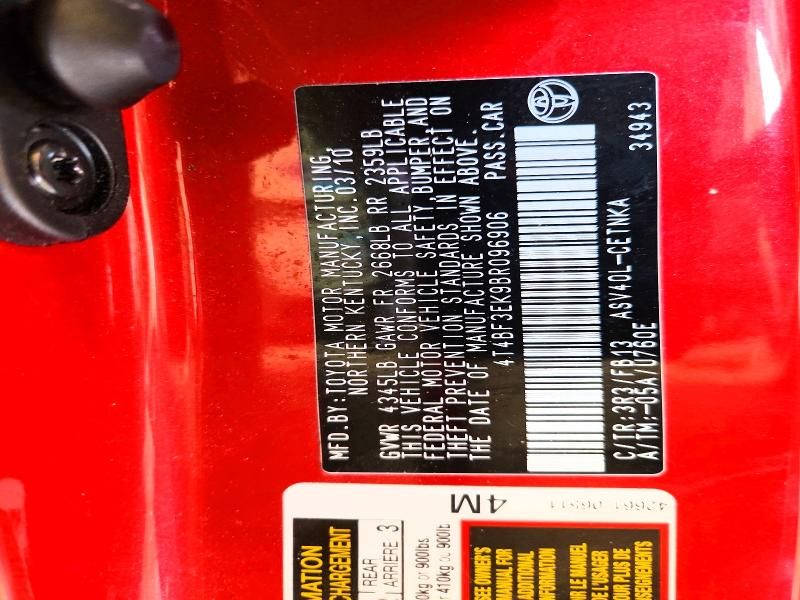 2011 Toyota Camry Base