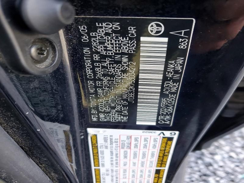 2005 Toyota Camry le