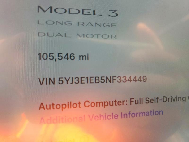 2022 Tesla Model 3
