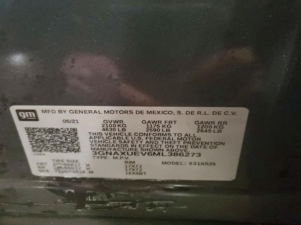 2021 Chevrolet Equinox lt