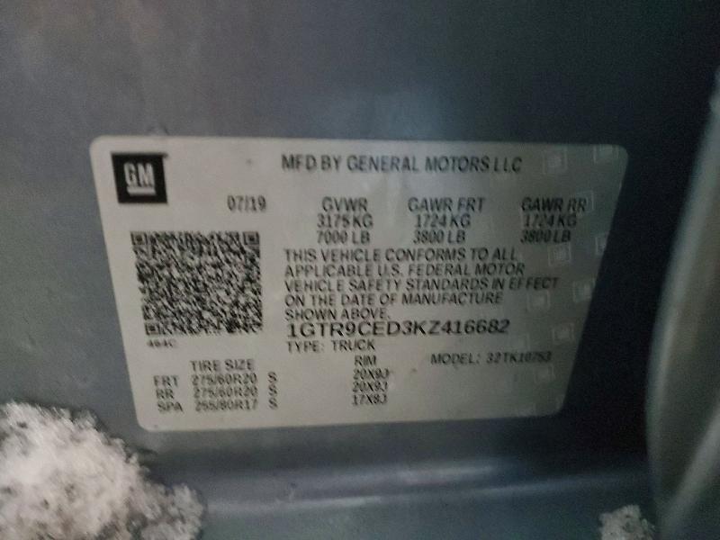 2019 GMC Sierra K1500 Elevation