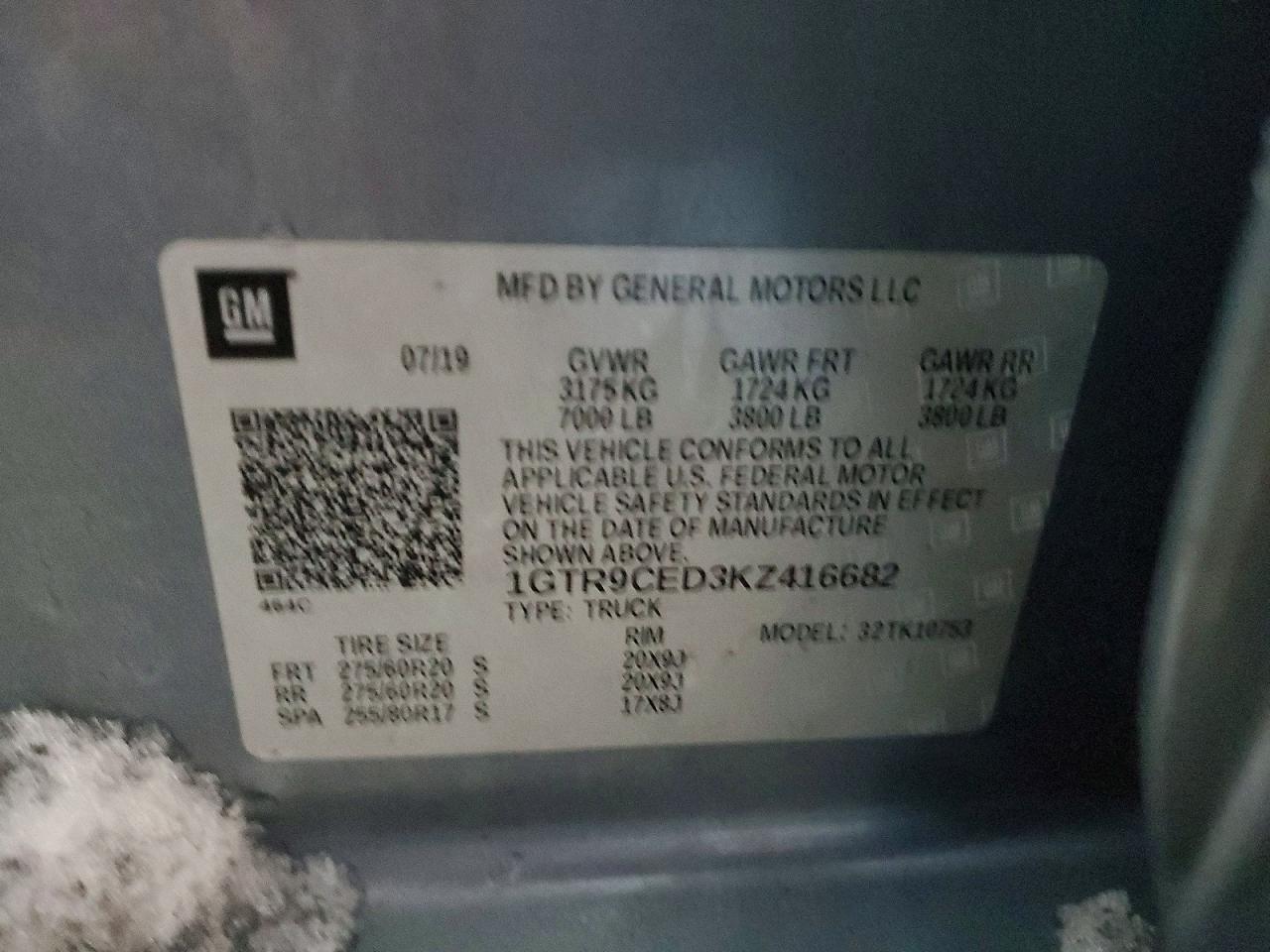 2019 GMC Sierra K1500 Elevation
