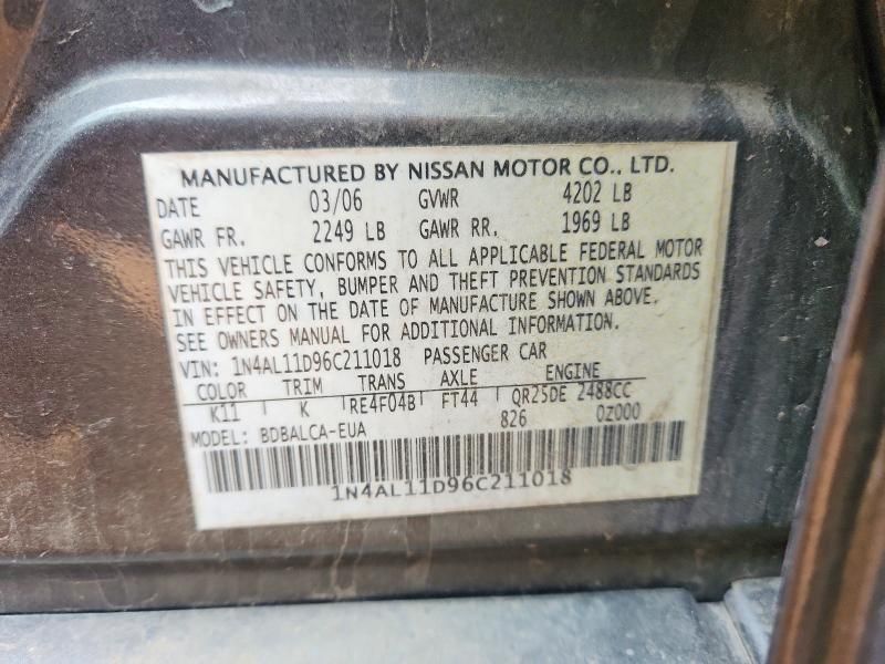 2006 Nissan Altima s