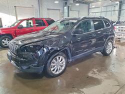 Jeep salvage cars for sale: 2016 Jeep Cherokee Limited