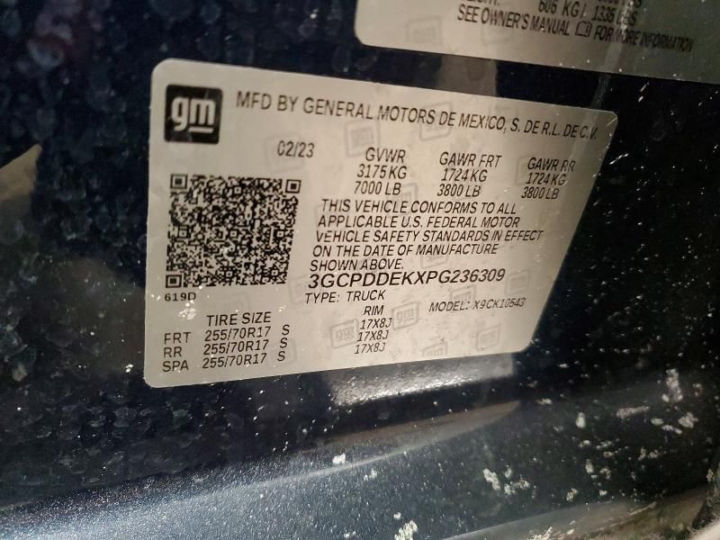 2023 Chevrolet Silverado K1500 lt