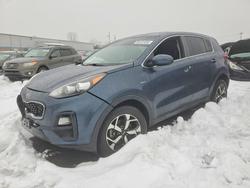 KIA salvage cars for sale: 2021 KIA Sportage lx