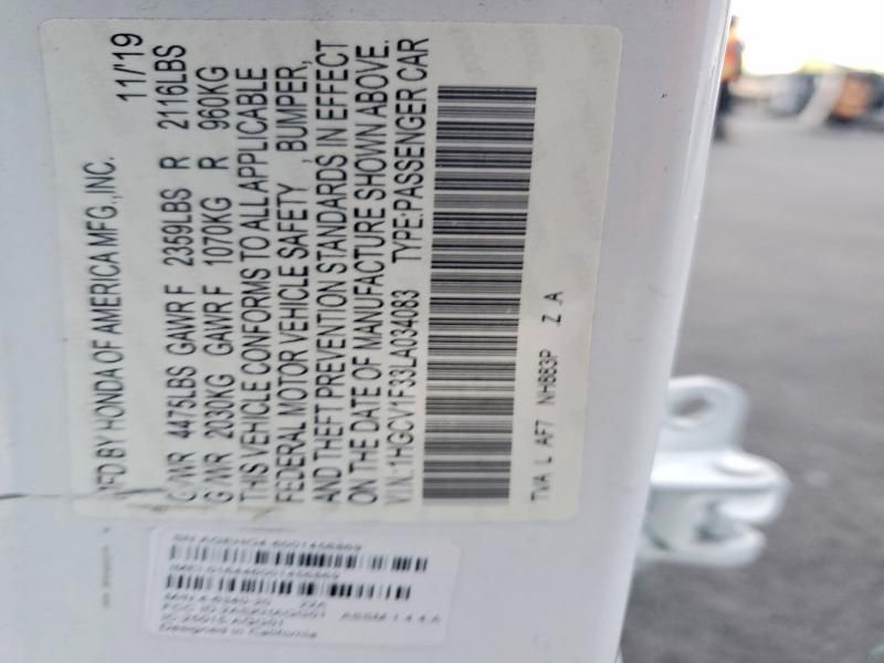 2020 Honda Accord Sport