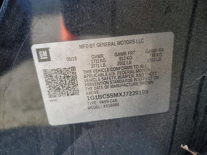 2018 Chevrolet Cruze ls
