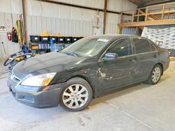 Honda salvage cars for sale: 2007 Honda Accord ex