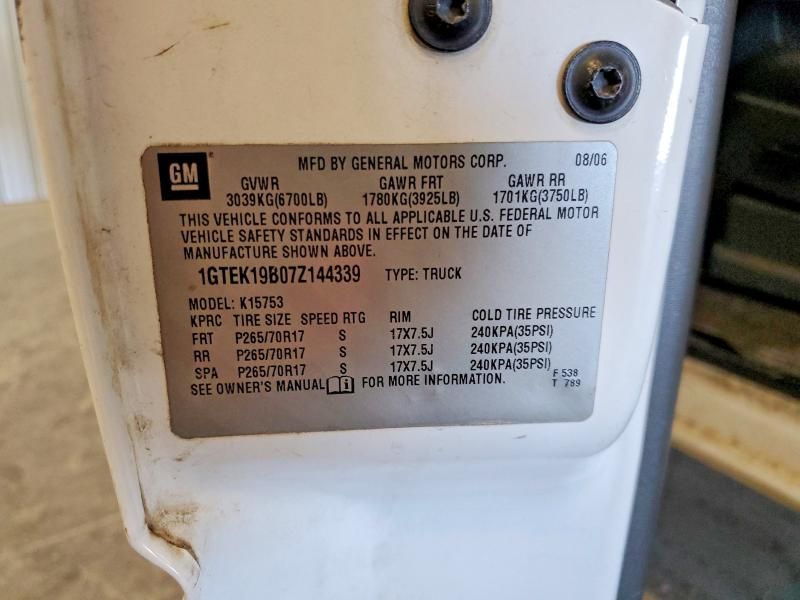2007 GMC New Sierra K1500 Classic
