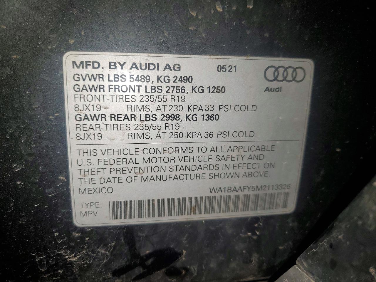 2021 Audi Q5 Premium Plus