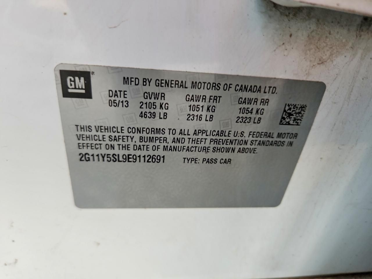 2014 Chevrolet Impala ls