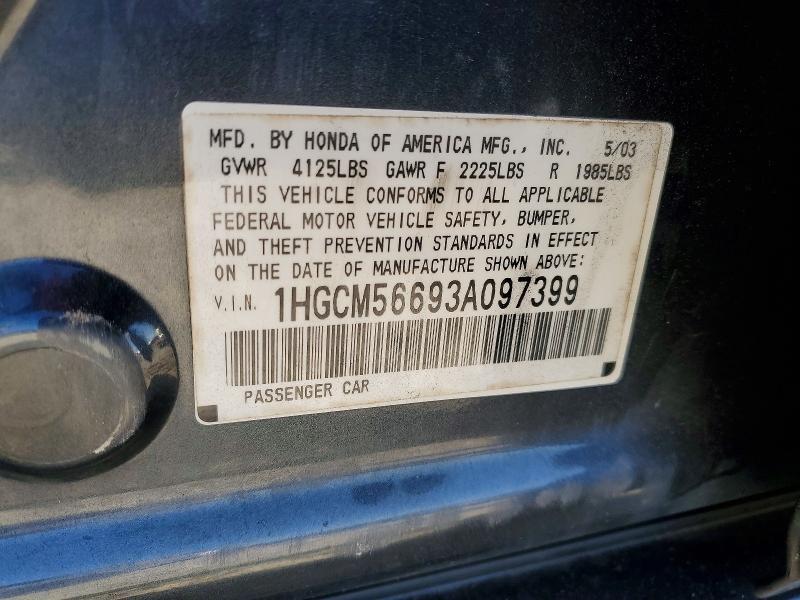 2003 Honda Accord ex