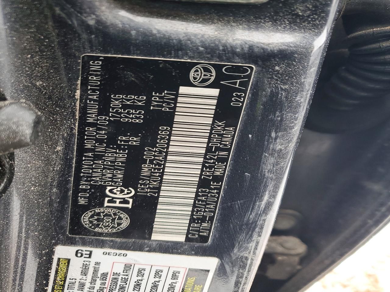 2010 Toyota Corolla Matrix