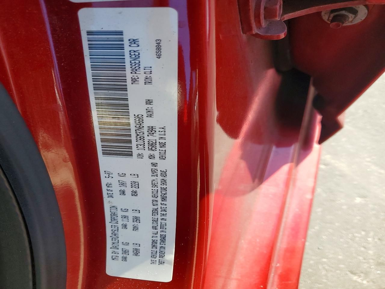 2007 Chrysler Sebring