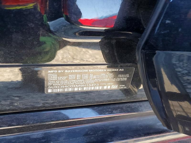 2021 BMW X5 Sdrive 40I