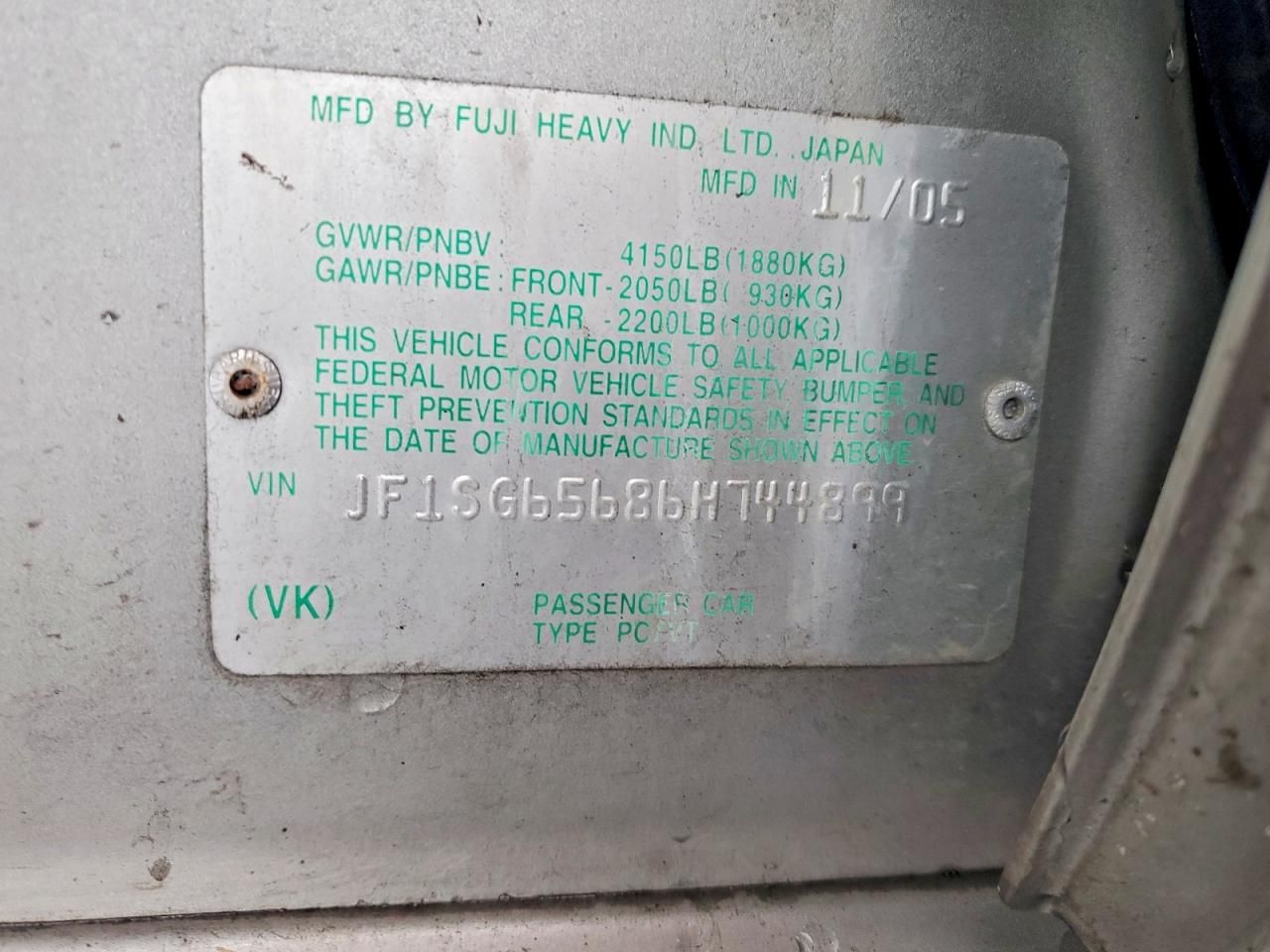 2006 Subaru Forester 2.5x Premium