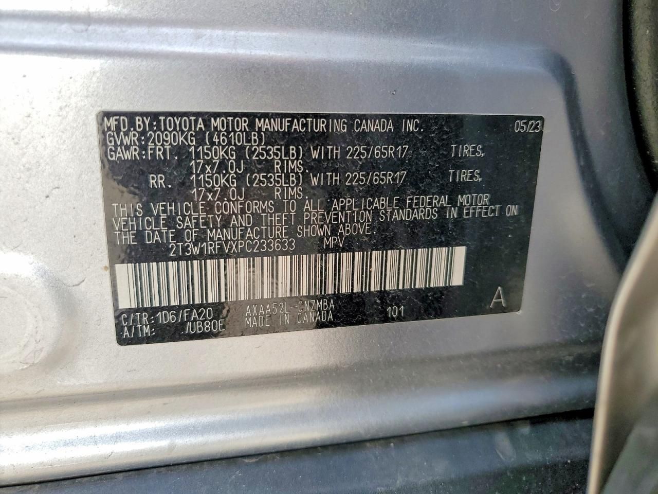 2023 Toyota Rav4 xle