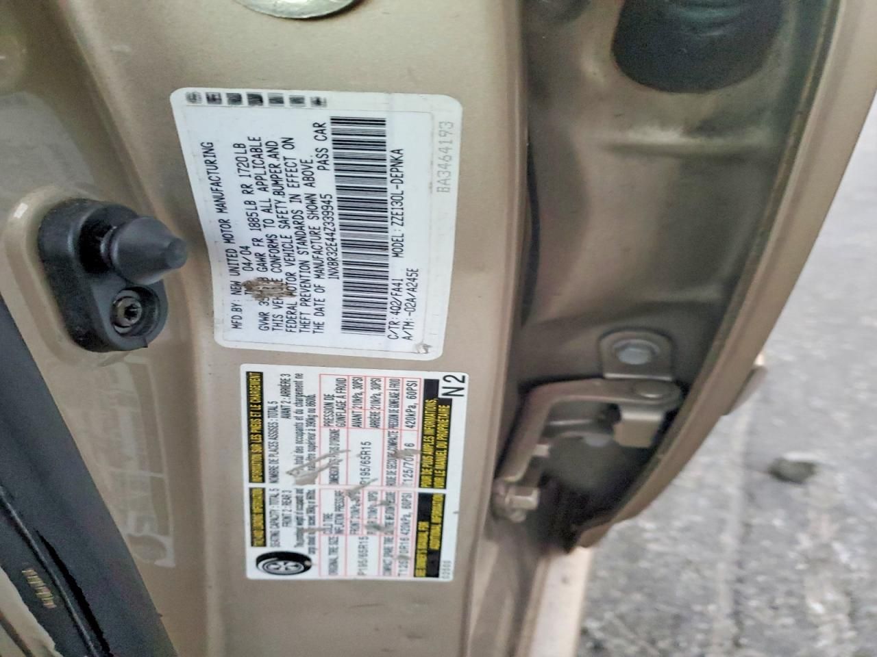 2004 Toyota Corolla ce