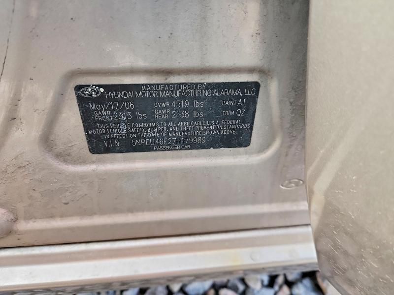 2007 Hyundai Sonata se