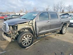 Salvage cars for sale from Copart Bridgeton, MO: 2012 Toyota Tundra Crewmax Limited
