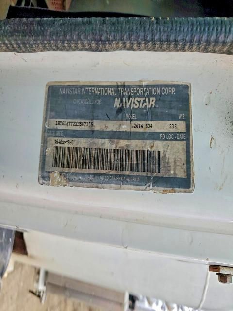 1999 International 2674 Vacuum Truck