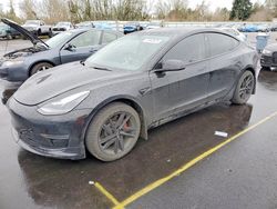 Tesla Model 3 salvage cars for sale: 2022 Tesla Model 3