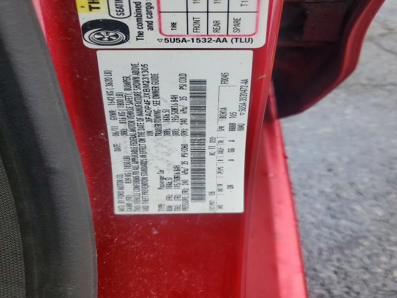 2011 Ford Fiesta ses