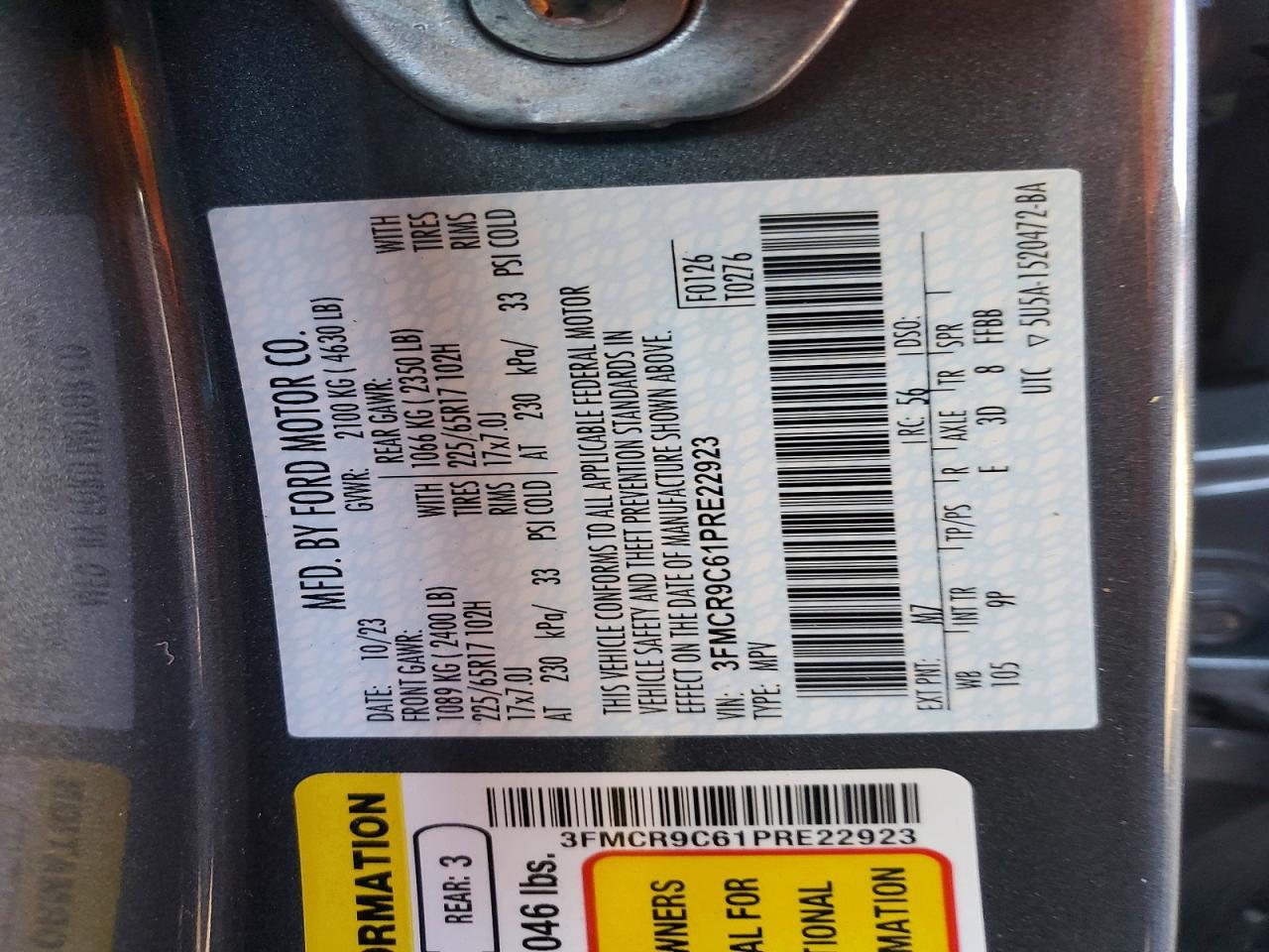 2023 Ford Bronco Sport Outer Banks