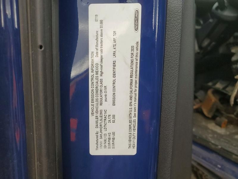 2020 Freigliner 2020 Freightliner Cascadia 126 Semi Truck