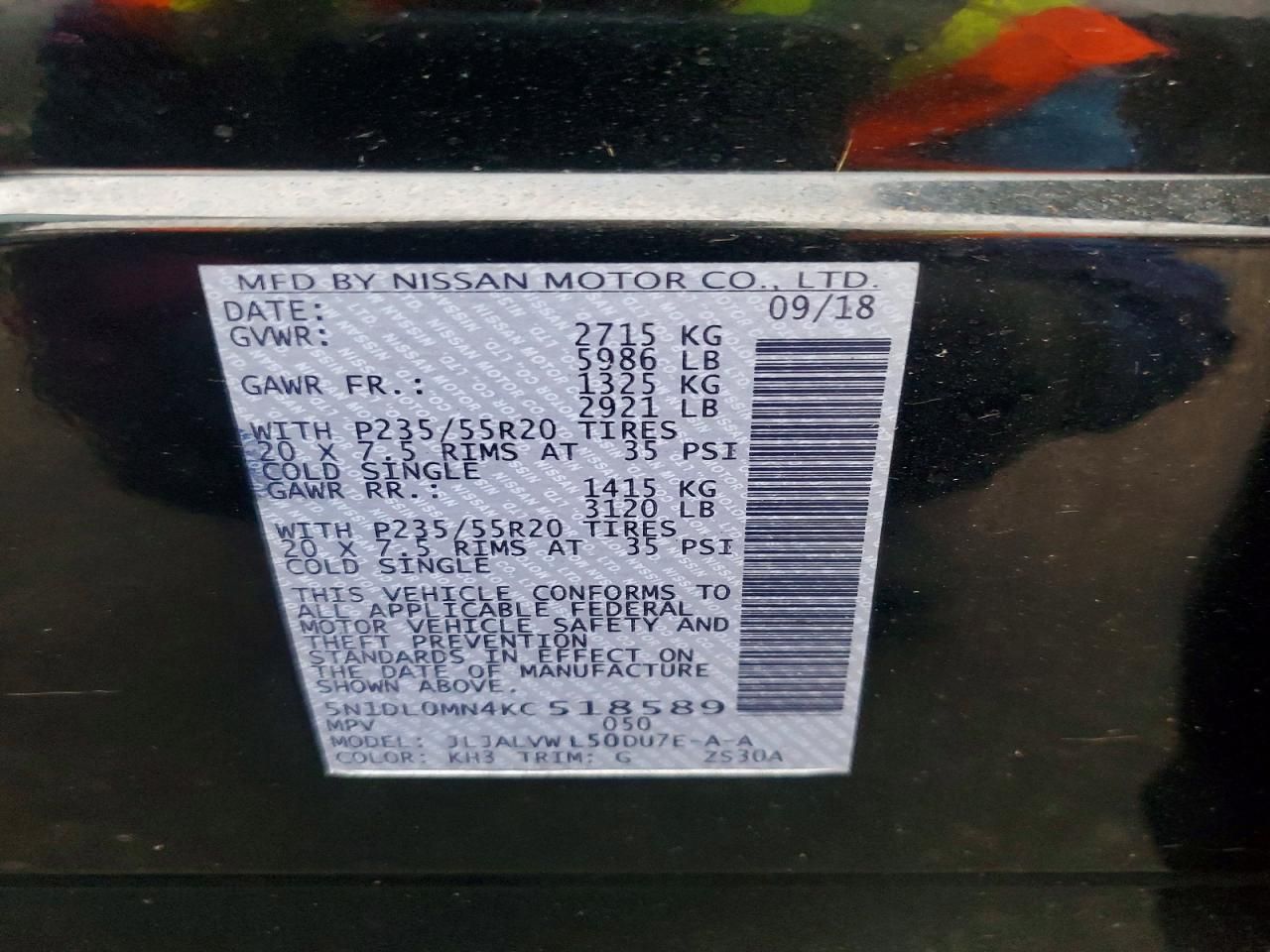 2019 Infiniti Qx60 Luxe