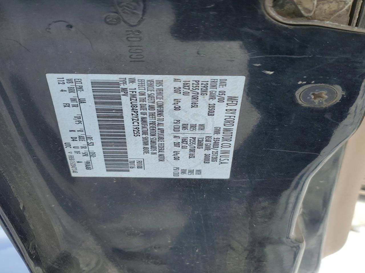 2000 Ford Explorer Eddie Bauer