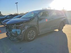 Salvage cars for sale from Copart Wilmer, TX: 2021 Toyota Sienna le
