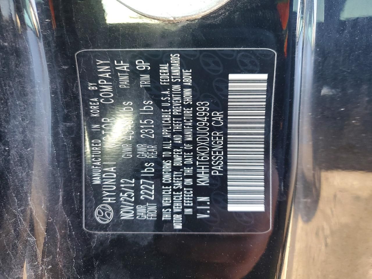 2013 Hyundai Genesis Coupe 2.0t