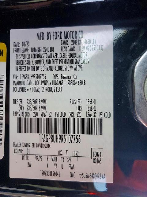 2024 Ford Mustang