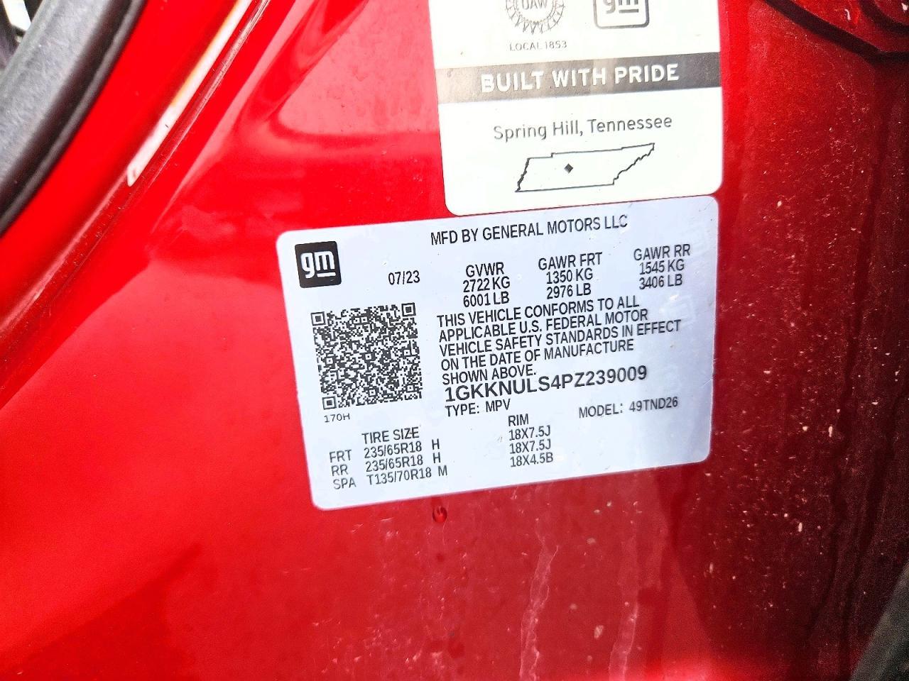 2023 GMC Acadia slt