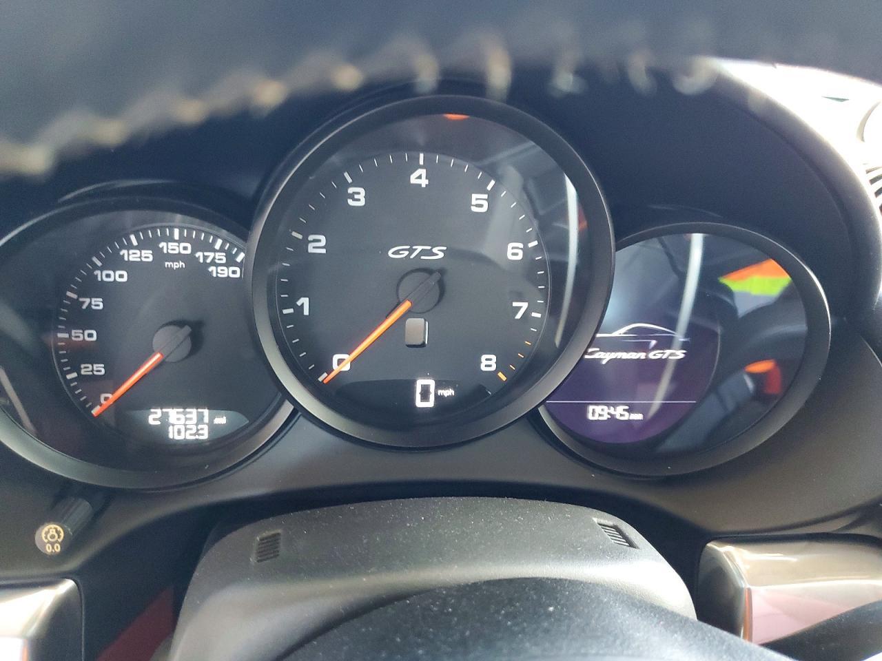2019 Porsche Cayman s