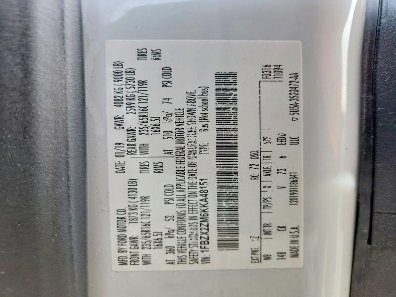 2019 Ford Transit T-350