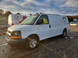 Salvage trucks for sale at Mendon, MA auction: 2017 Chevrolet Express G2500