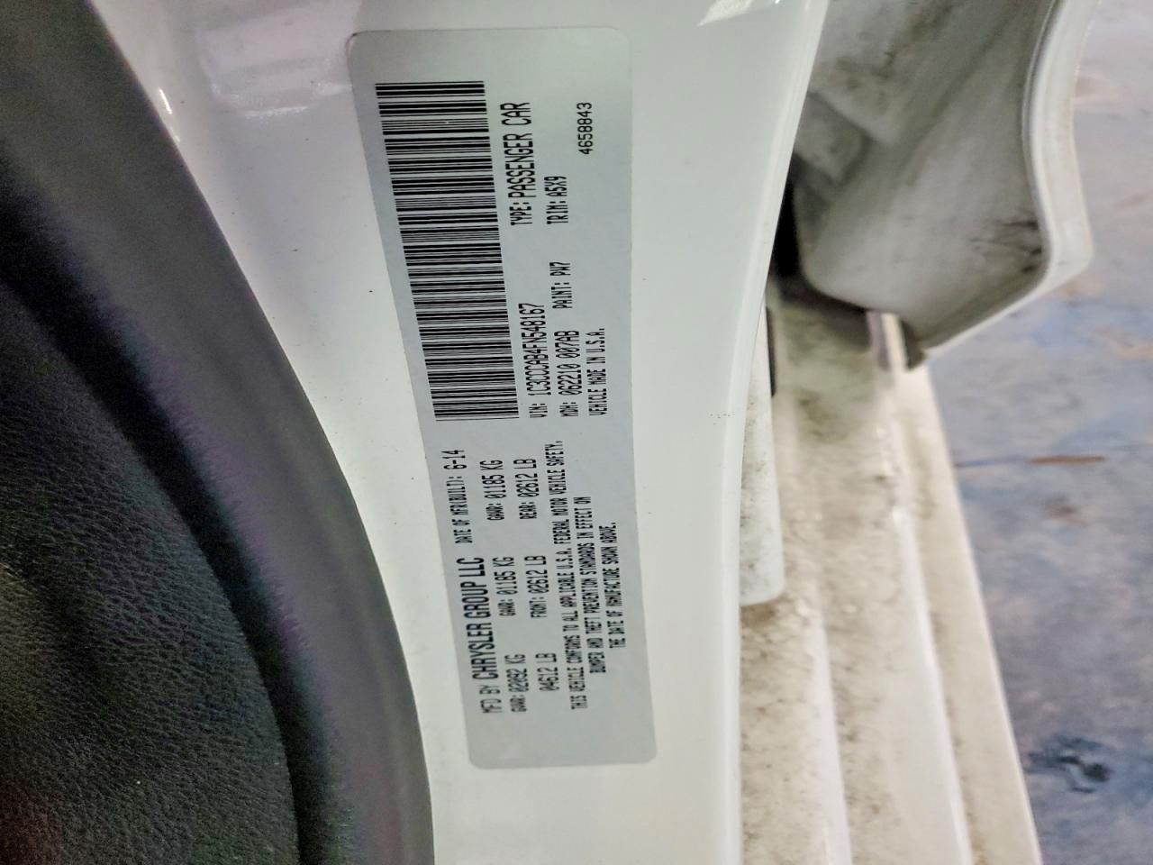 2015 Chrysler 200 Limited