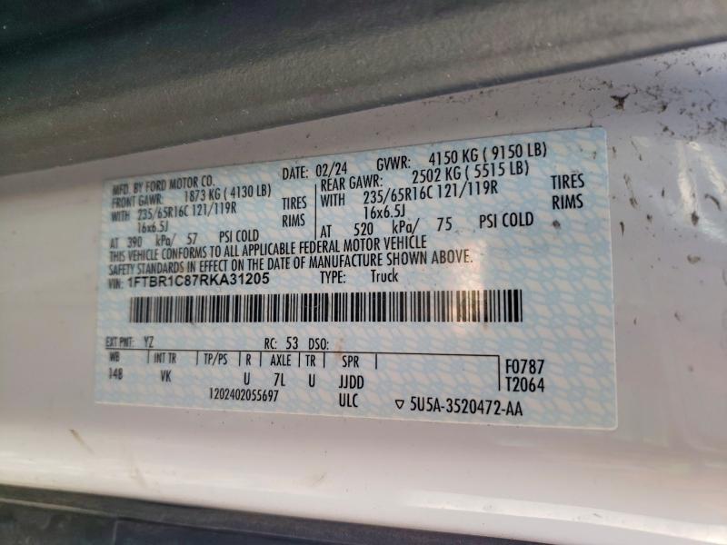 2024 Ford Transit 250 Utility / Service Van